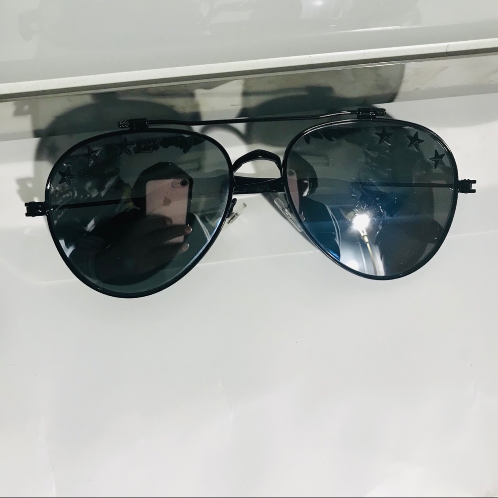 GIVENCHY Mirrored sunglasses with stars